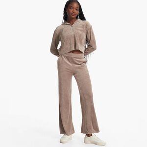 Vuori Haven Rib Velour Set Graphite